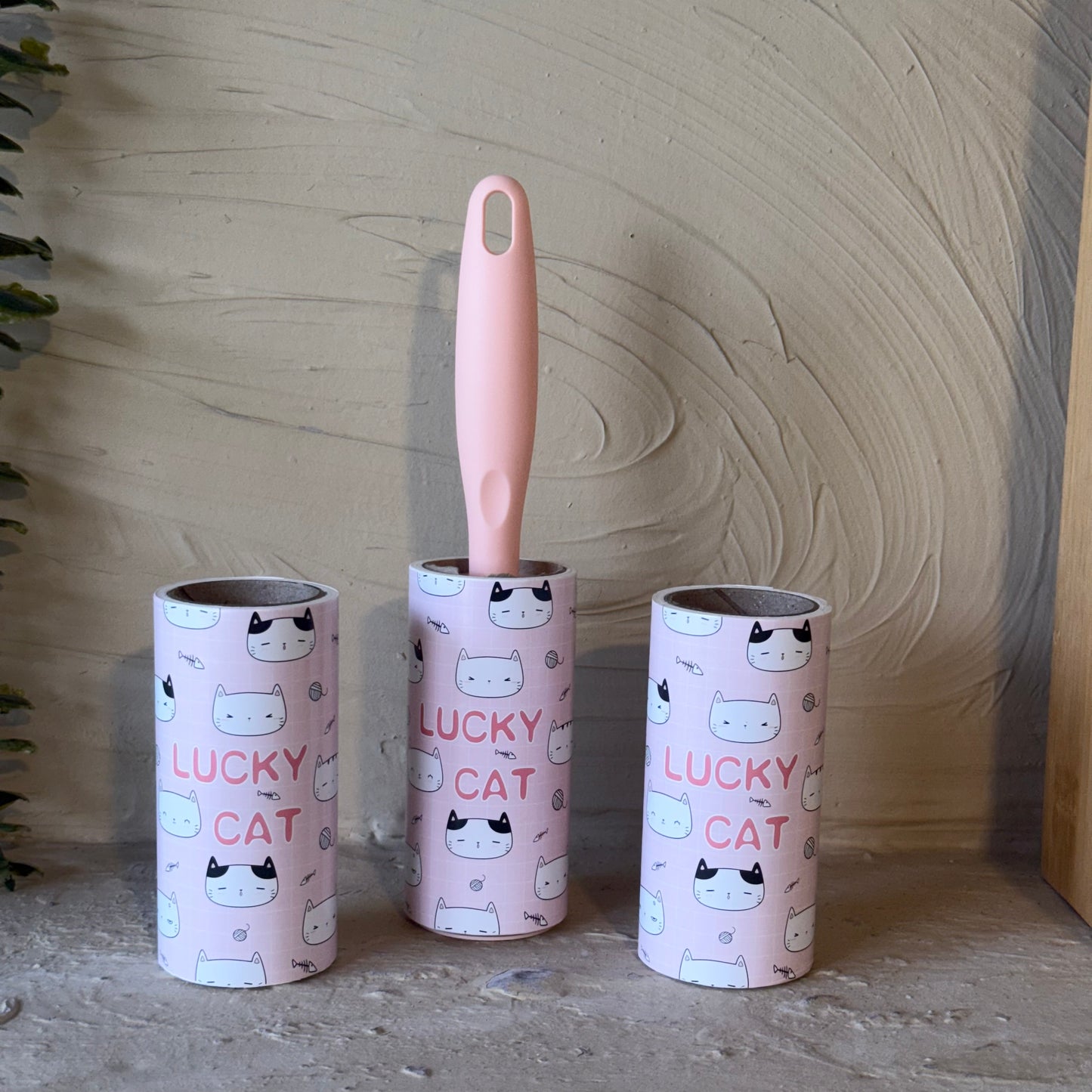 Savorlly 2 Yedekli Tüy Toplayıcı 60 Yaprak Lucky Cat KOD:96025