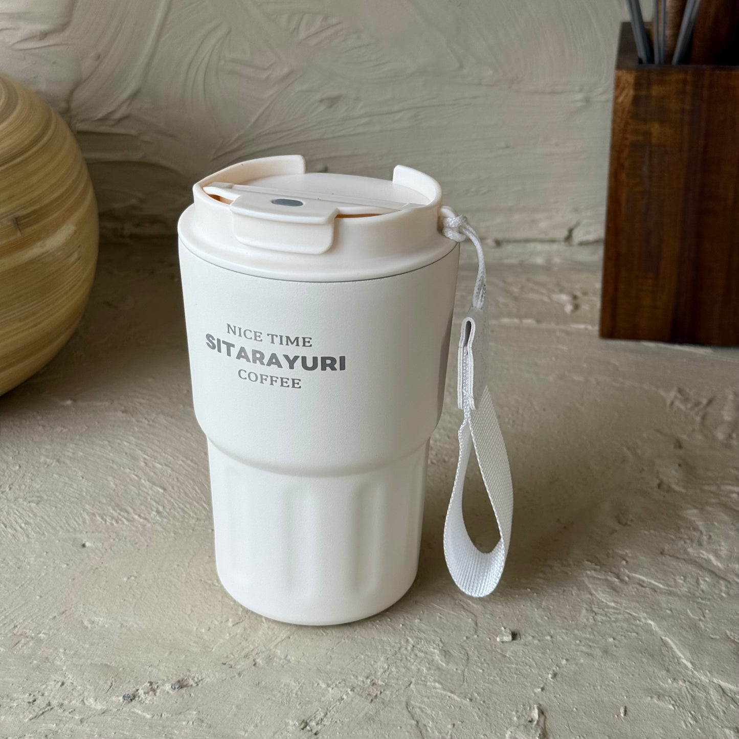 Sitarayuri Termos Bardağı Beyaz 360 ml