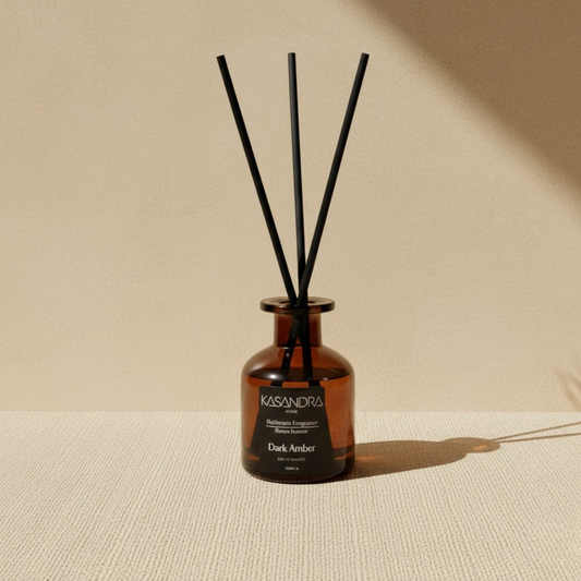 Kasandra Home Dark Amber Çubuklu Banyo Kokusu 150 ML (SİYAH)
