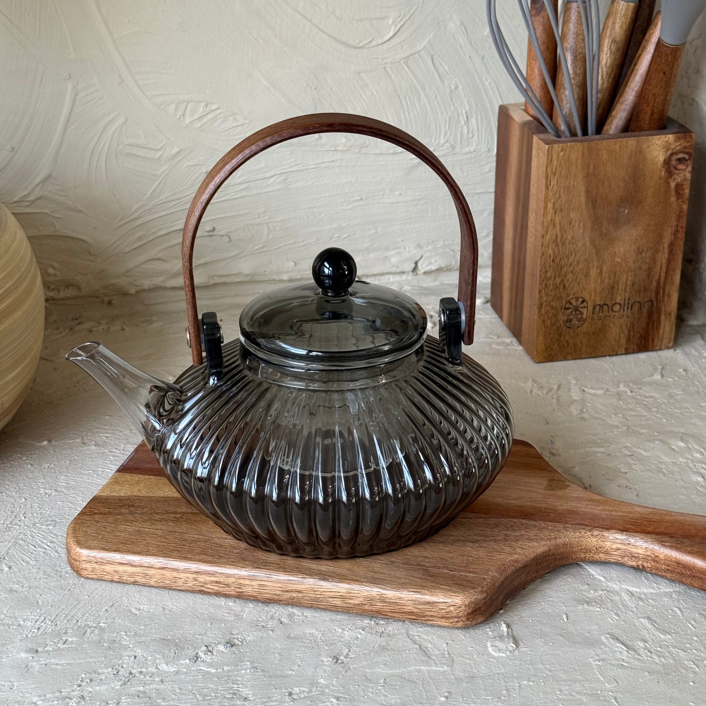 Arow Akasya Ağacı Tutmalı Bitki Çay Demlik 900 ml KOD:6673