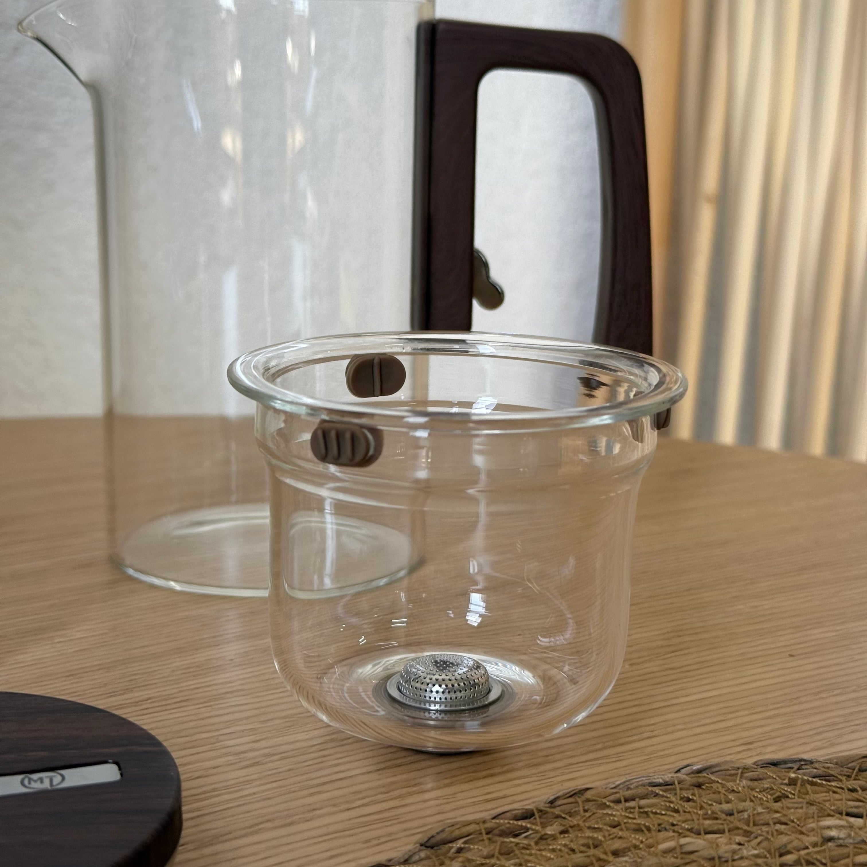 Mitally Lüks Borosilikat Cam 3 Parça Demlik Seti 750 ml KOD:033