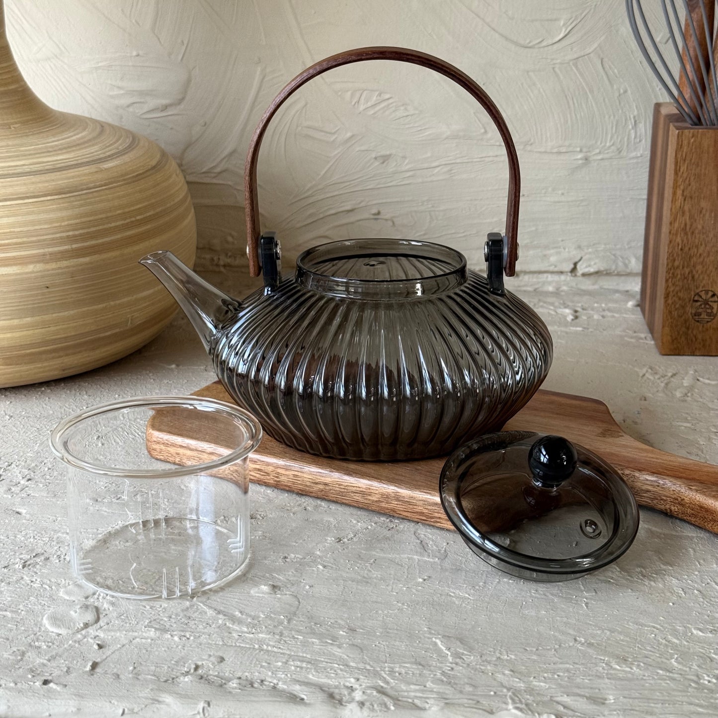 Arow Akasya Ağacı Tutmalı Bitki Çay Demlik 900 ml KOD:6673