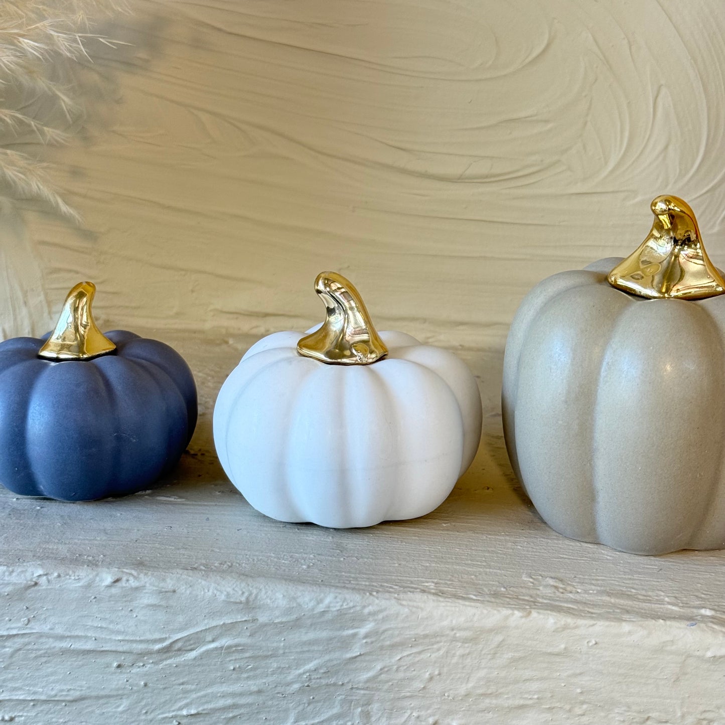 Kokosh 3 Lü Dekoratif Porselen Kabak Seti KOD:2076