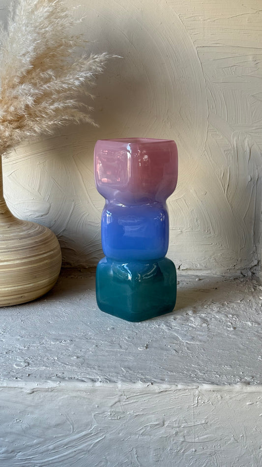 Selina Modern Cam Vazo Renkli KOD:CH-340