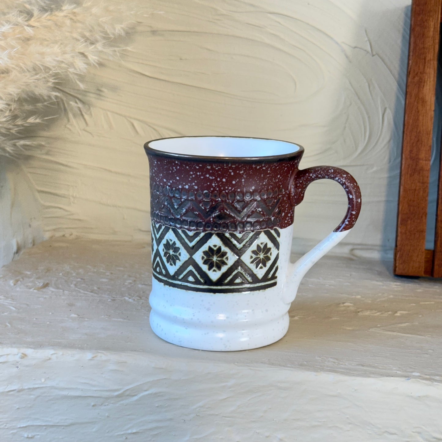 Tutku Porselen Boho Kupa 400 ml Kiremit KOD:3035