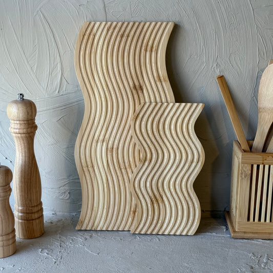 SVR Bambu Dalgalı Model İki Boy Sunumluk Seti KOD:94149-94716