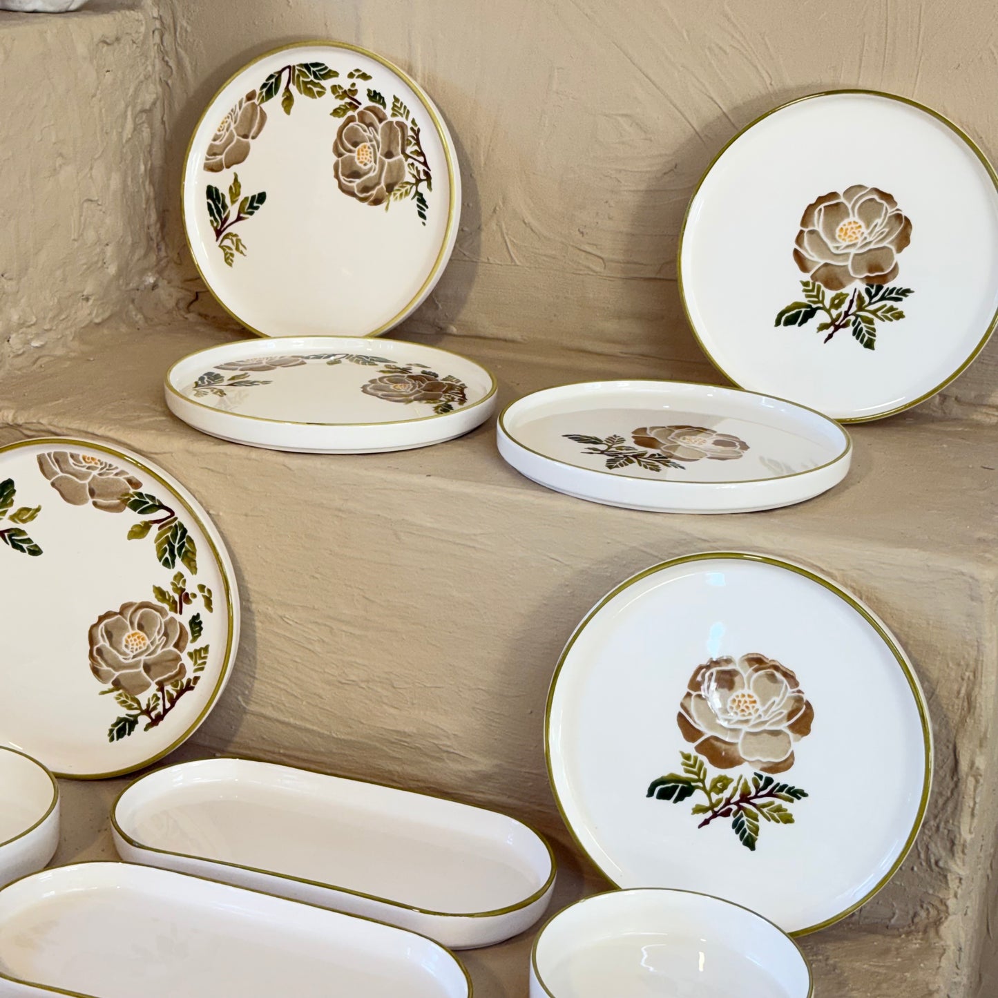 Tutku Manolya 14 Parça Kahvaltı Takımı 6 Kişilik