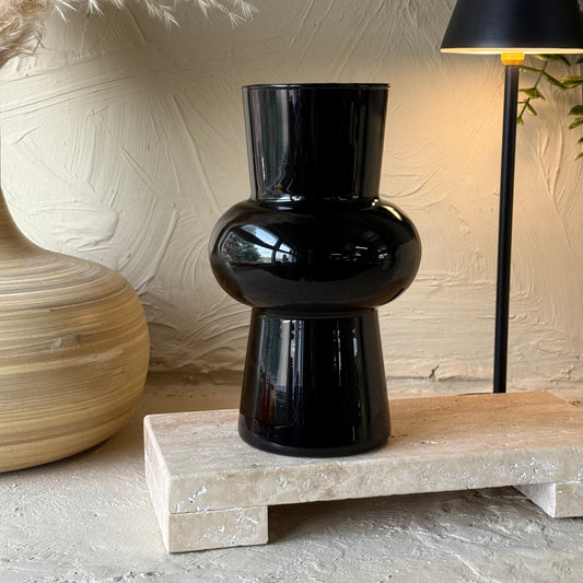 Bohem Pinterest Cam Vazo 20 cm Siyah KOD:5113