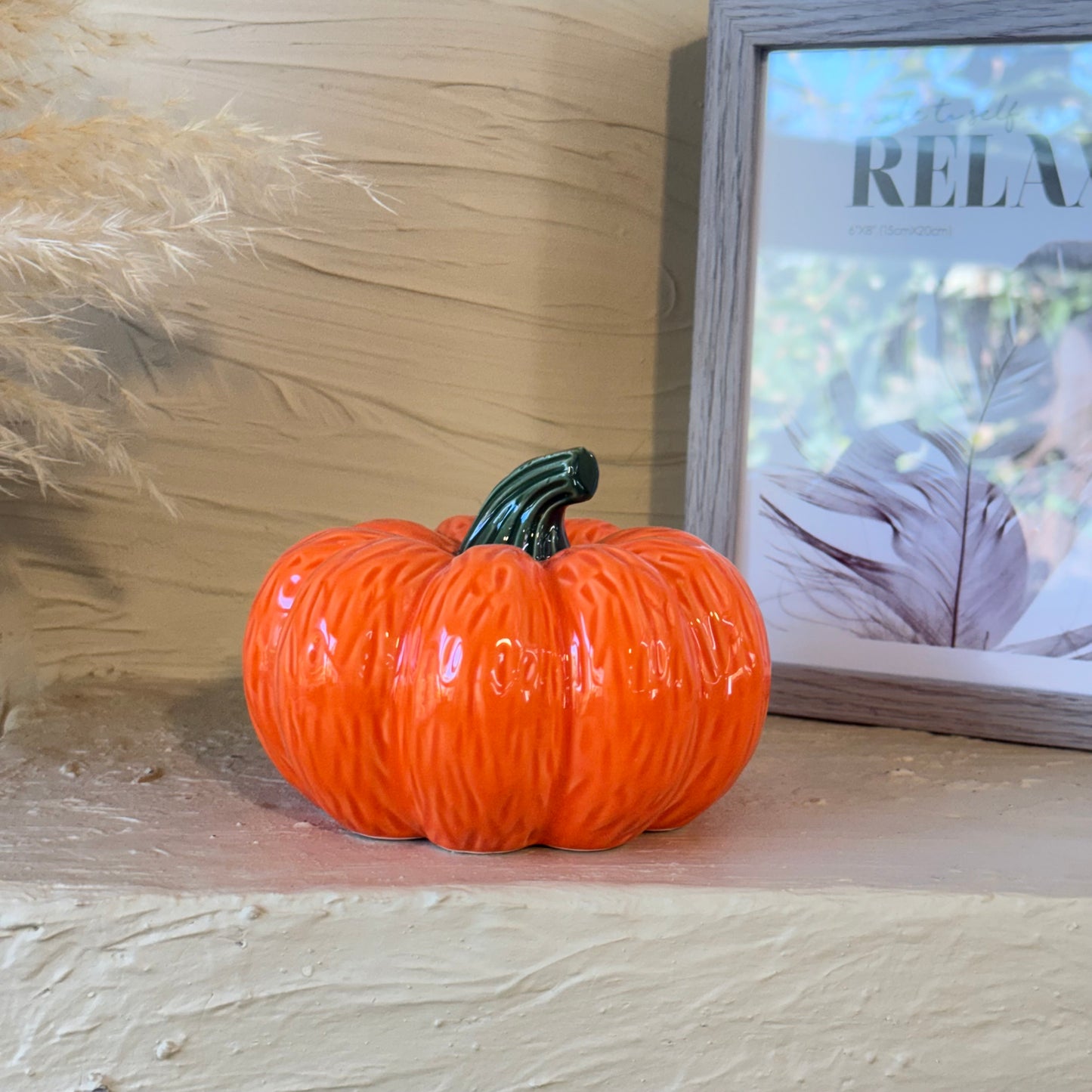 Arow Dekoratif Kabak Turuncu-Yeşil KOD:H-122