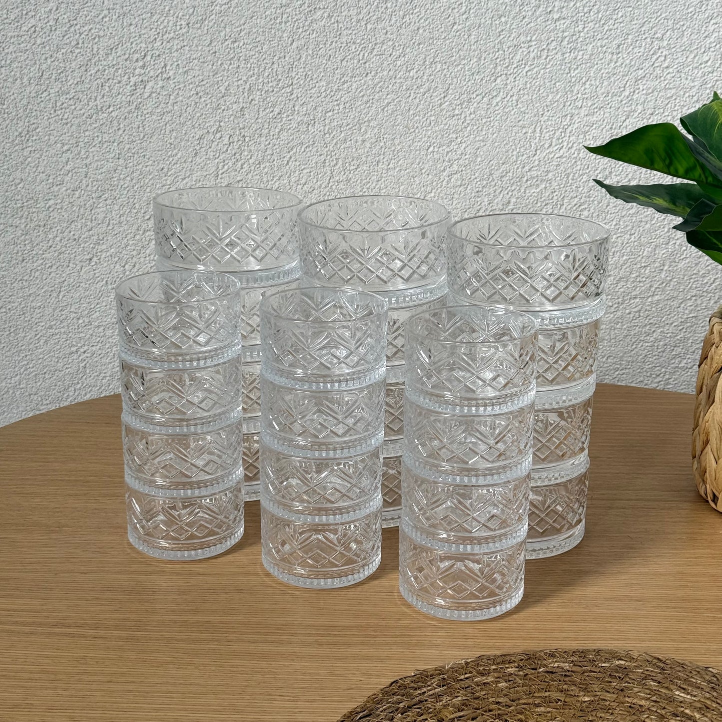Melony Kristal 24 Parça Çerezlik Kase Set 460 ml, 220 ml KOD:14774-14772