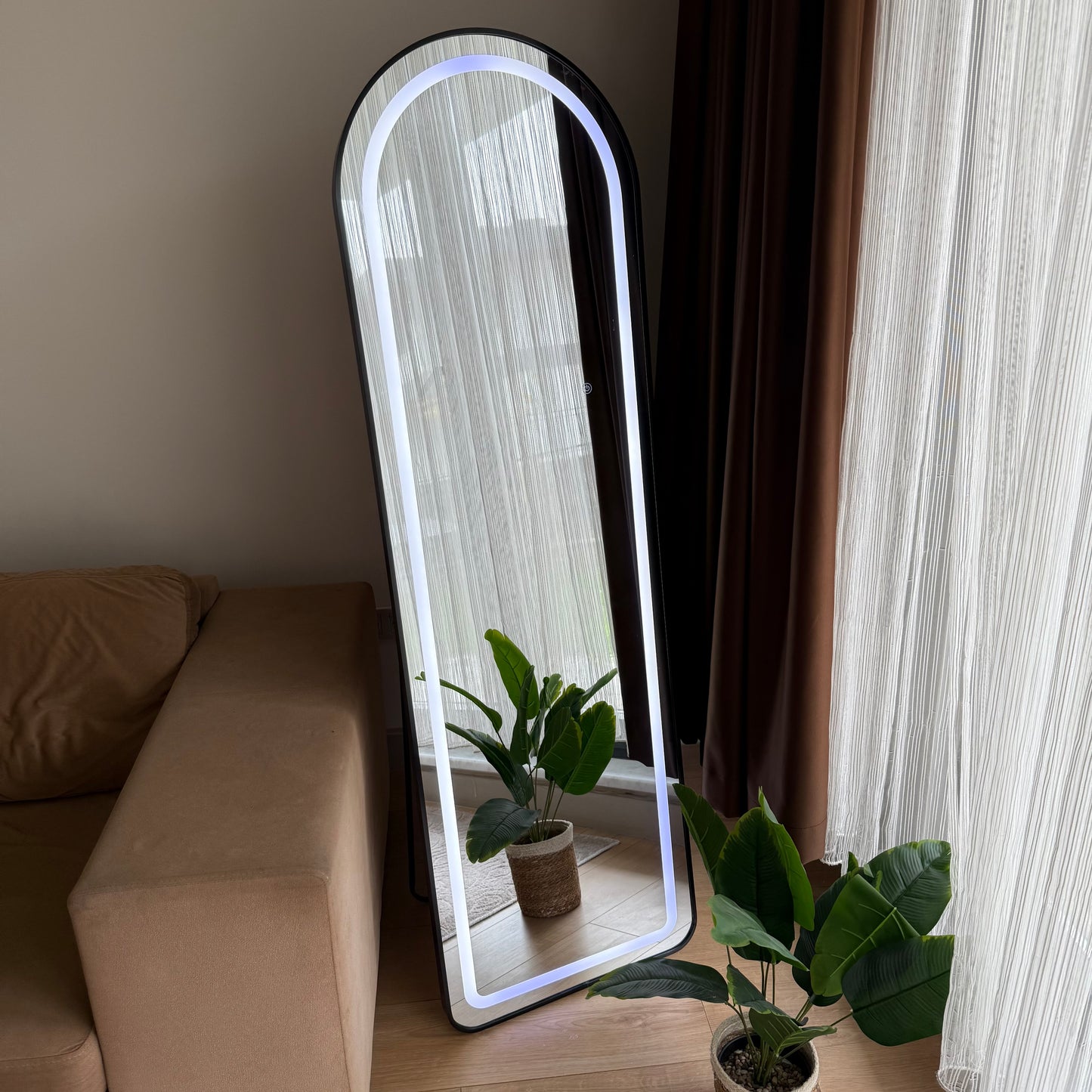 Pinterest Fenomen Led Işıklı Ayna Siyah KOD:YCK-5