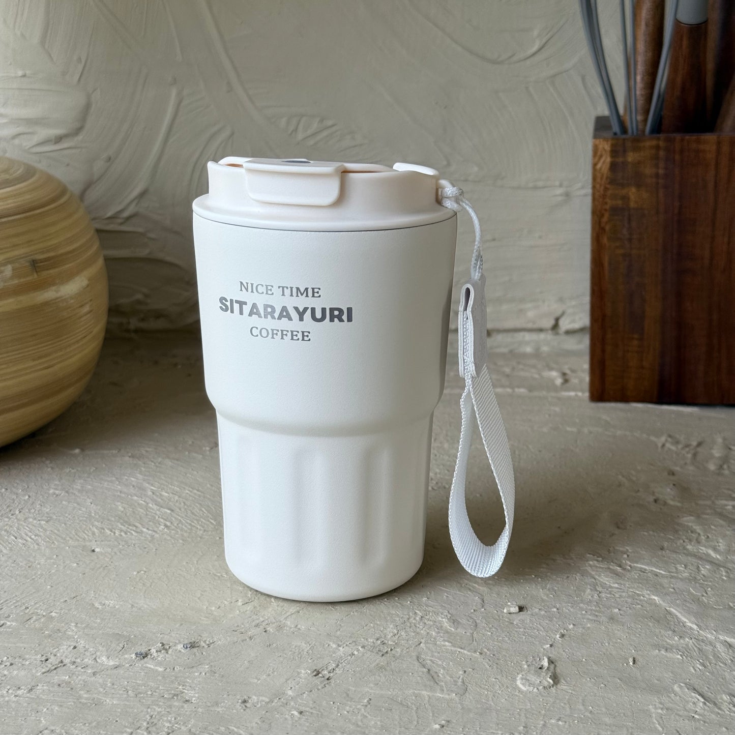 Sitarayuri Termos Bardağı Beyaz 360 ml