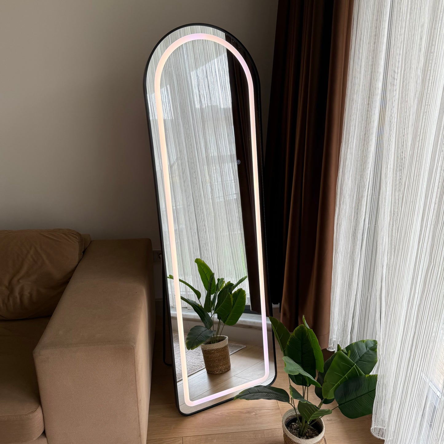 Pinterest Fenomen Led Işıklı Ayna Siyah KOD:YCK-5