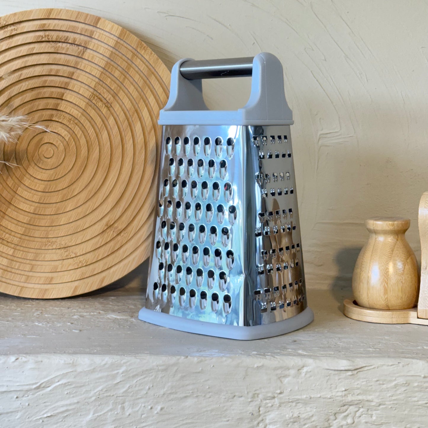 Lalezar İki Boy Rende Kaydırmaz Taban Gri KOD:8025