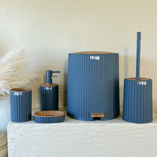 Coliseum Akrilik Banyo Seti 5 Parça Gri