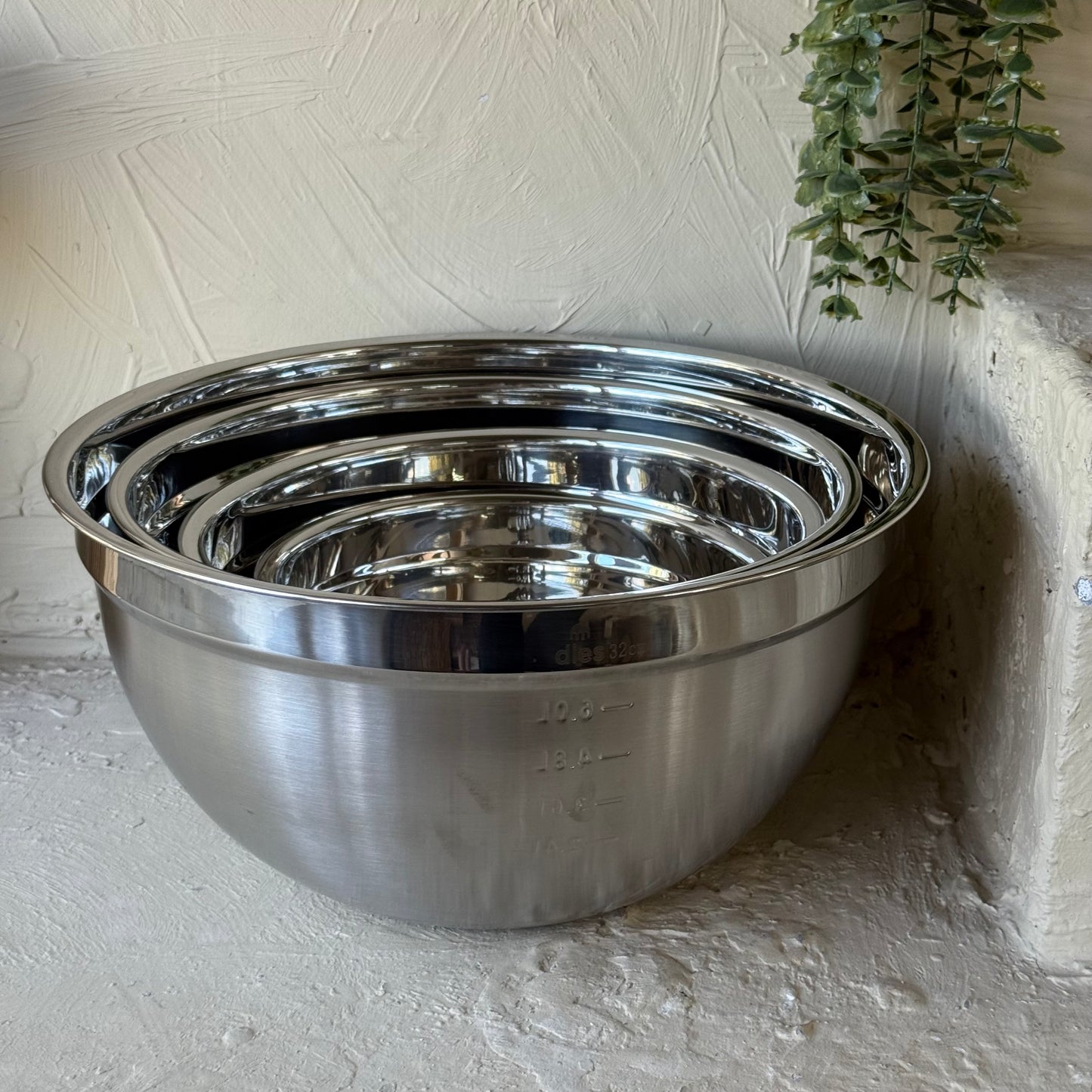 Dieslly Professional 4 Boy Çelik Karıştırma Seti KOD:1400-1406