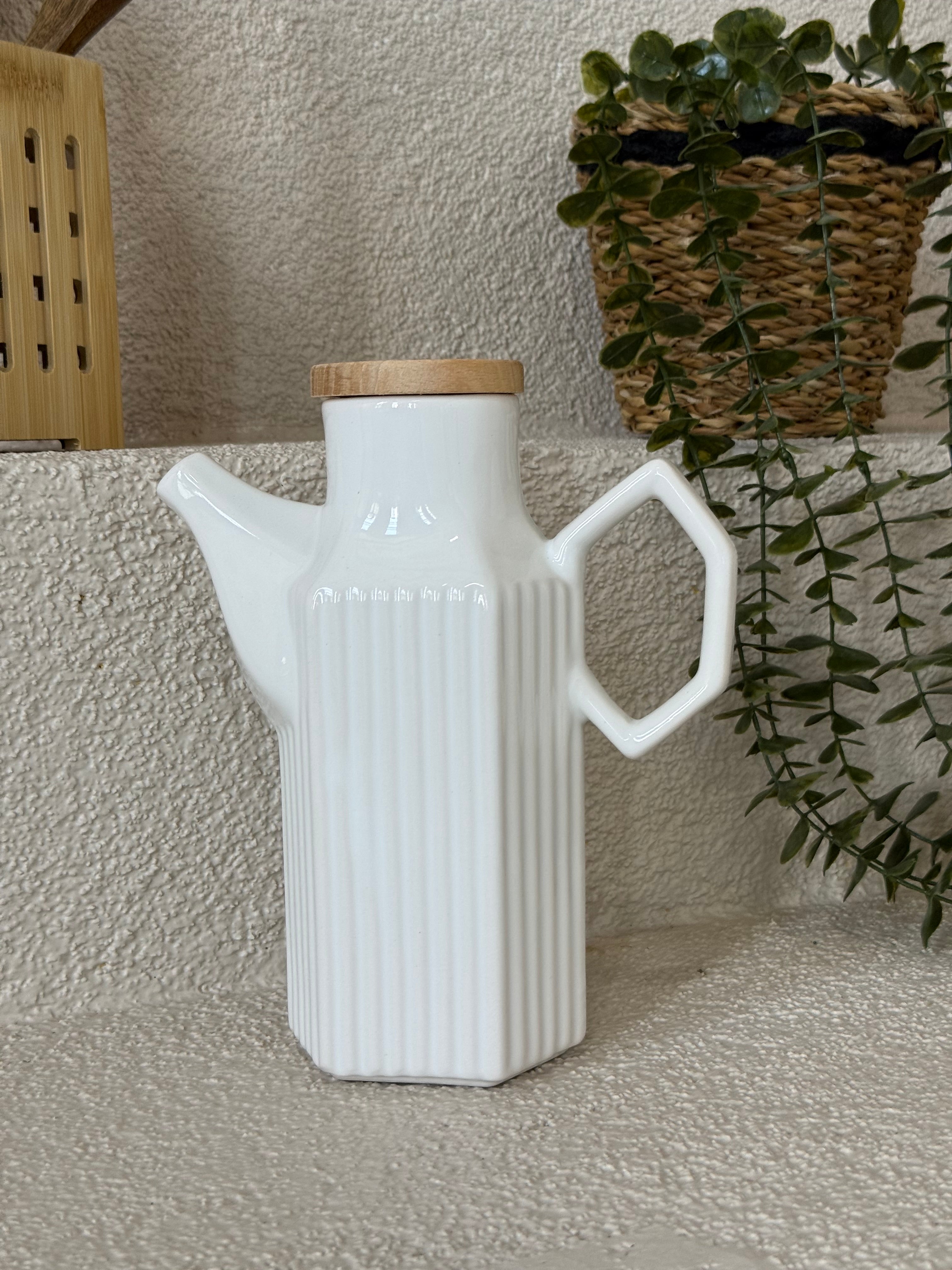 Prizma Seramik Yağdanlık 1 Litre KOD:40105