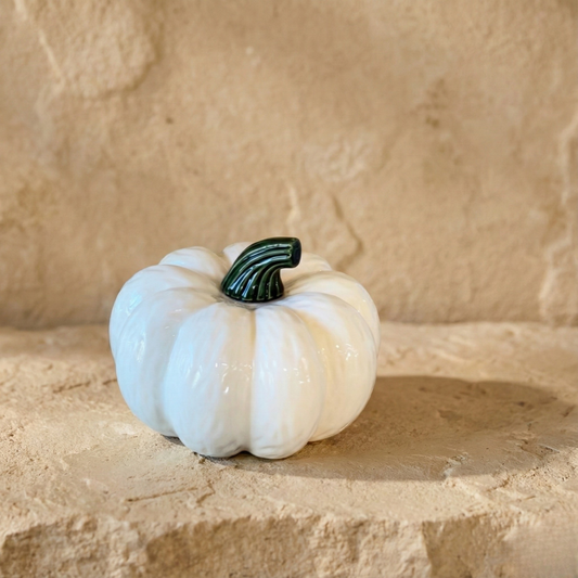 Arow Dekoratif Kabak Beyaz-Yeşil KOD:H-122