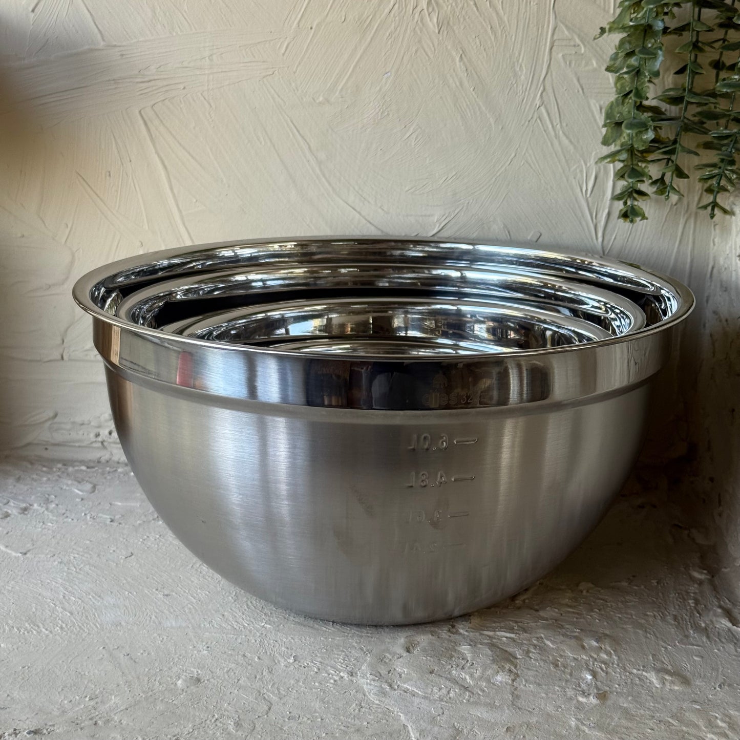 Dieslly Professional 4 Boy Çelik Karıştırma Seti KOD:1400-1406