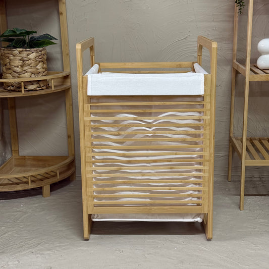 PNL Bambu Kirli Çamaşır Sepeti KOD:9017