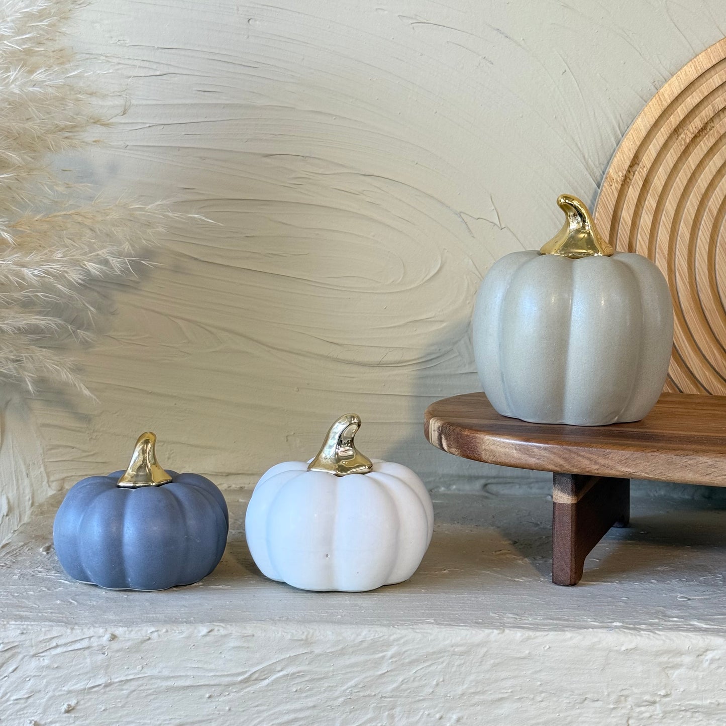 Kokosh 3 Lü Dekoratif Porselen Kabak Seti KOD:2076