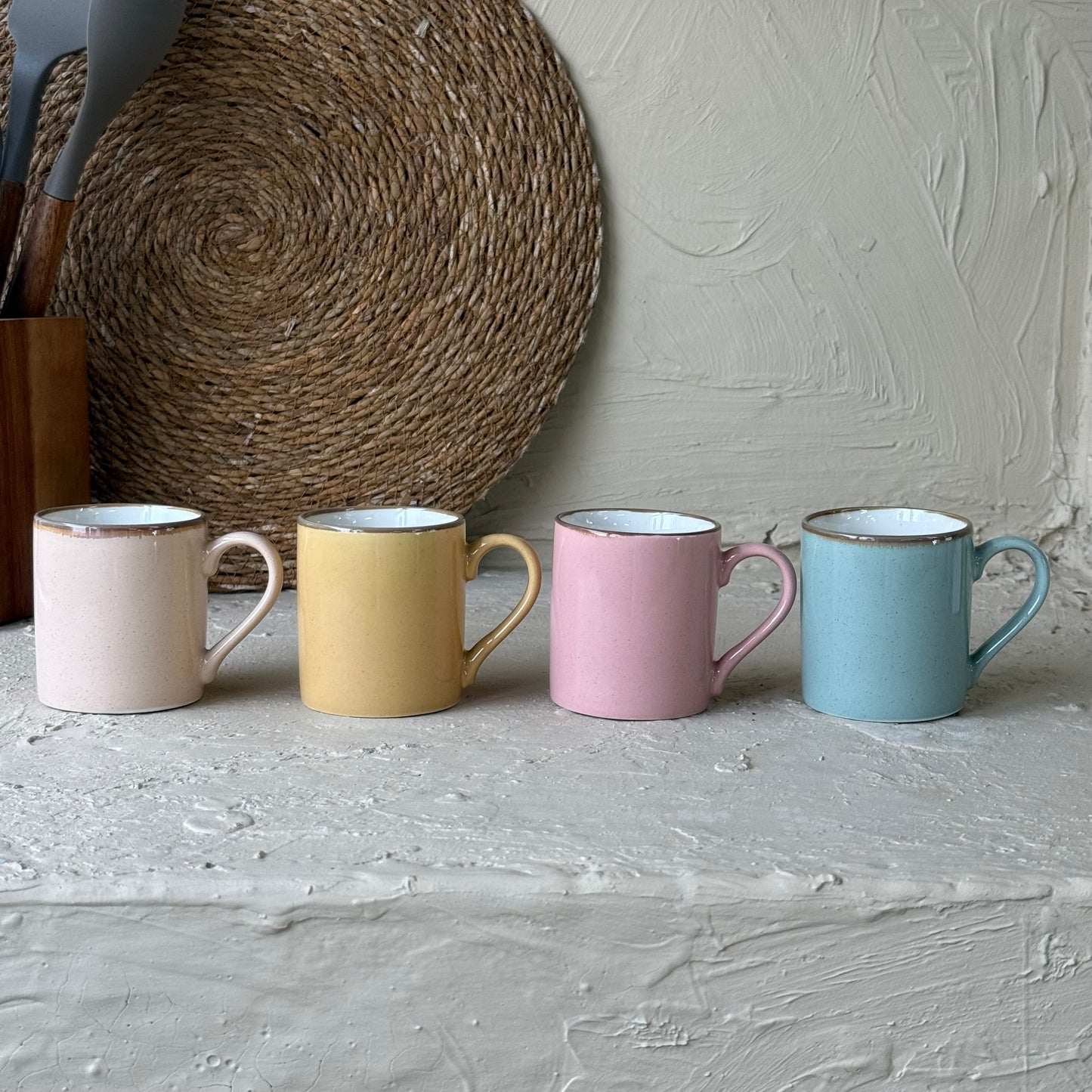 Tutku Porselen 4 Lü Kupa Seti KOD:003