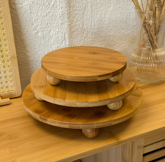 SVR 3 Boy Top Ayaklı Yuvarlak Sunumluk Seti