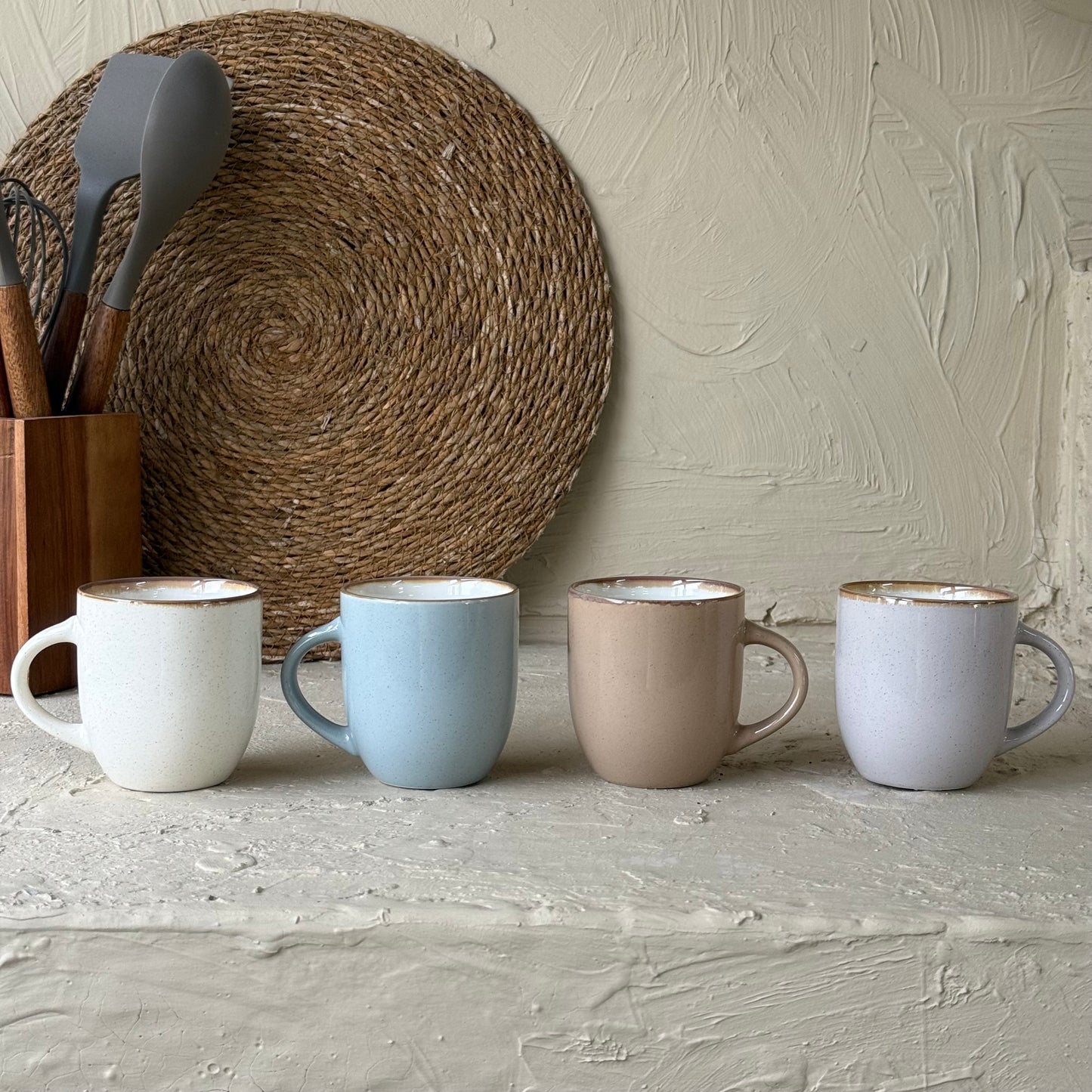 Tutku Porselen 4 Lü Kupa Seti KOD:003