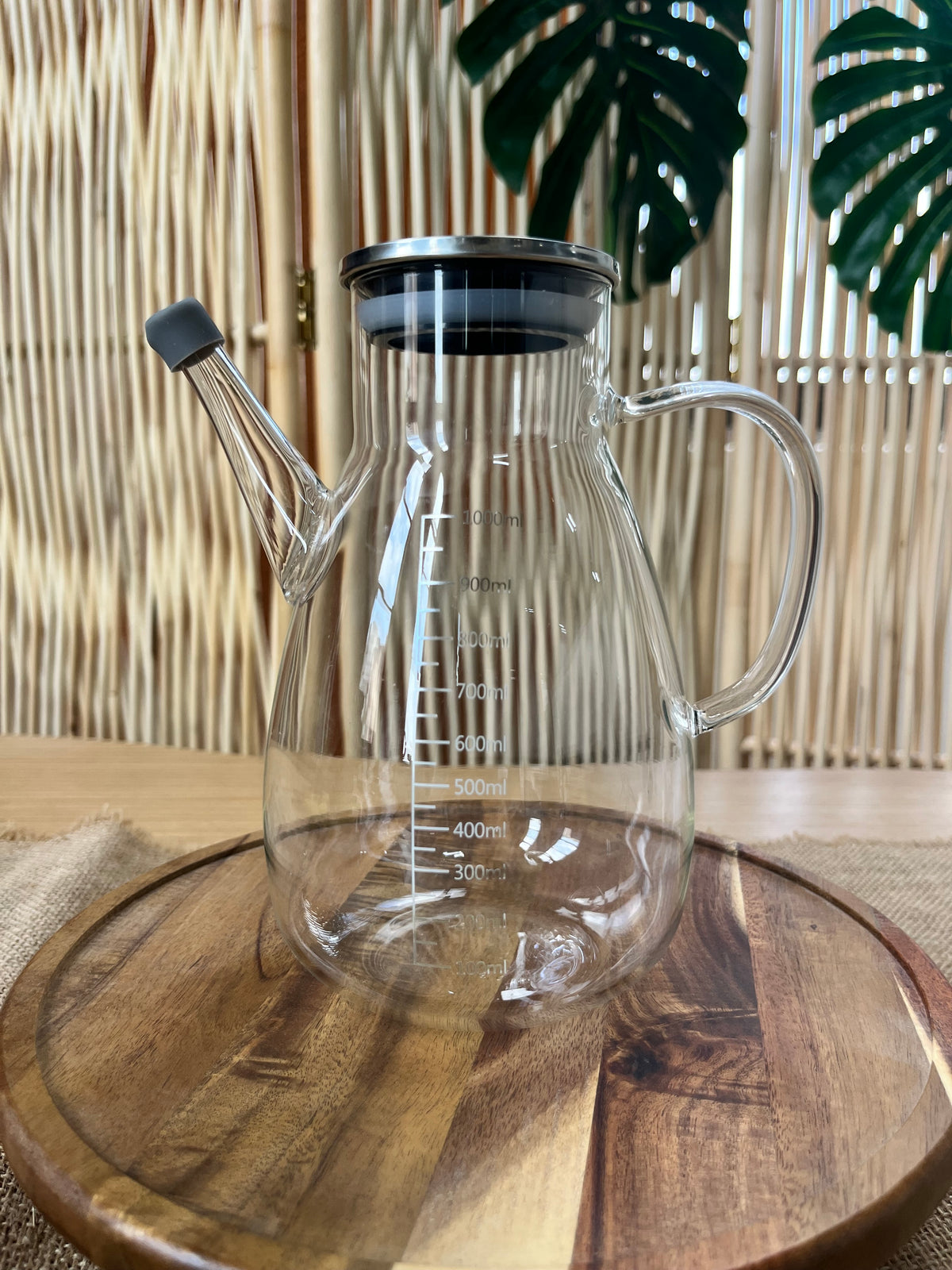 Cam Borosilikat Yağlık Sirkelik Ölçülü 1000ml
Yağdanlık Tr-6819