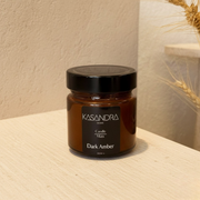 Kasandra Home Darka Amber Mum 250 ML (SİYAH)