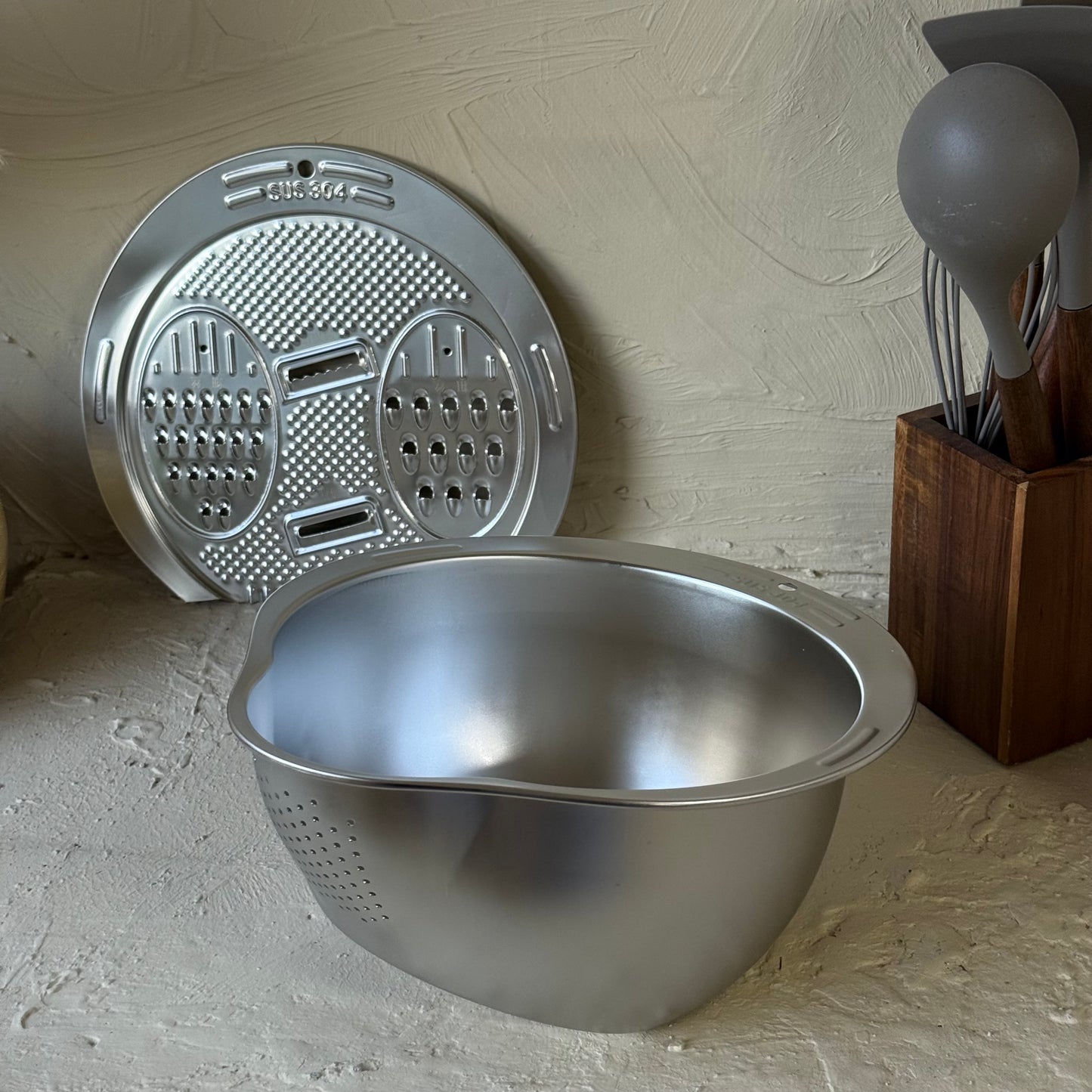 Vadi Metal Rende Kapaklı Şüzgeç Seti Gümüş KOD:8832