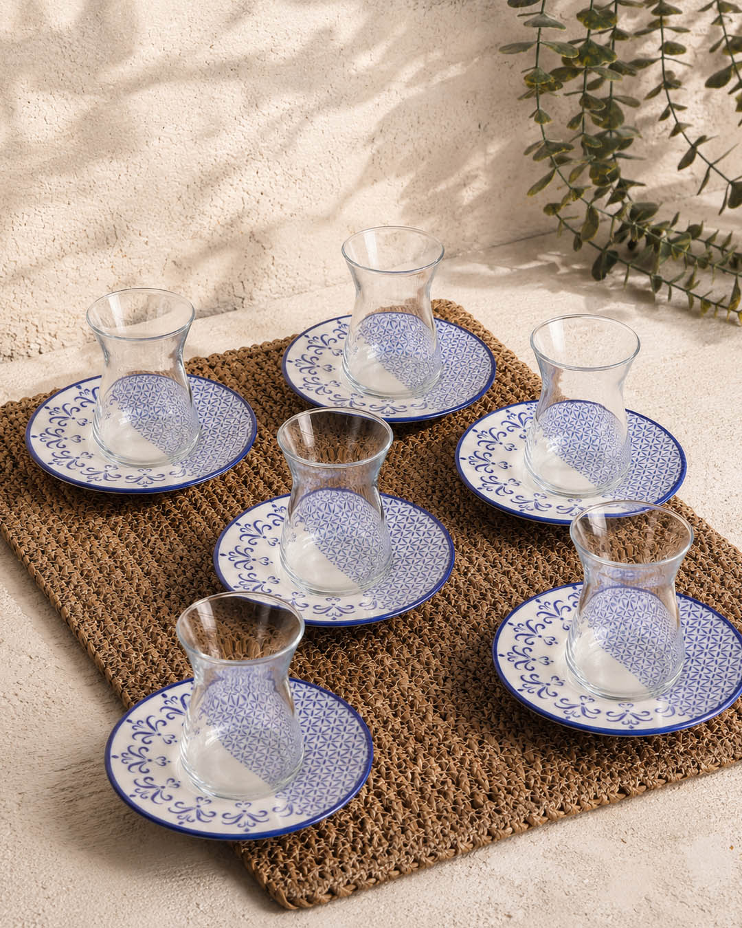 Pashally 6 lı Çay Bardağı Seti Kod:0977 (Kopya)