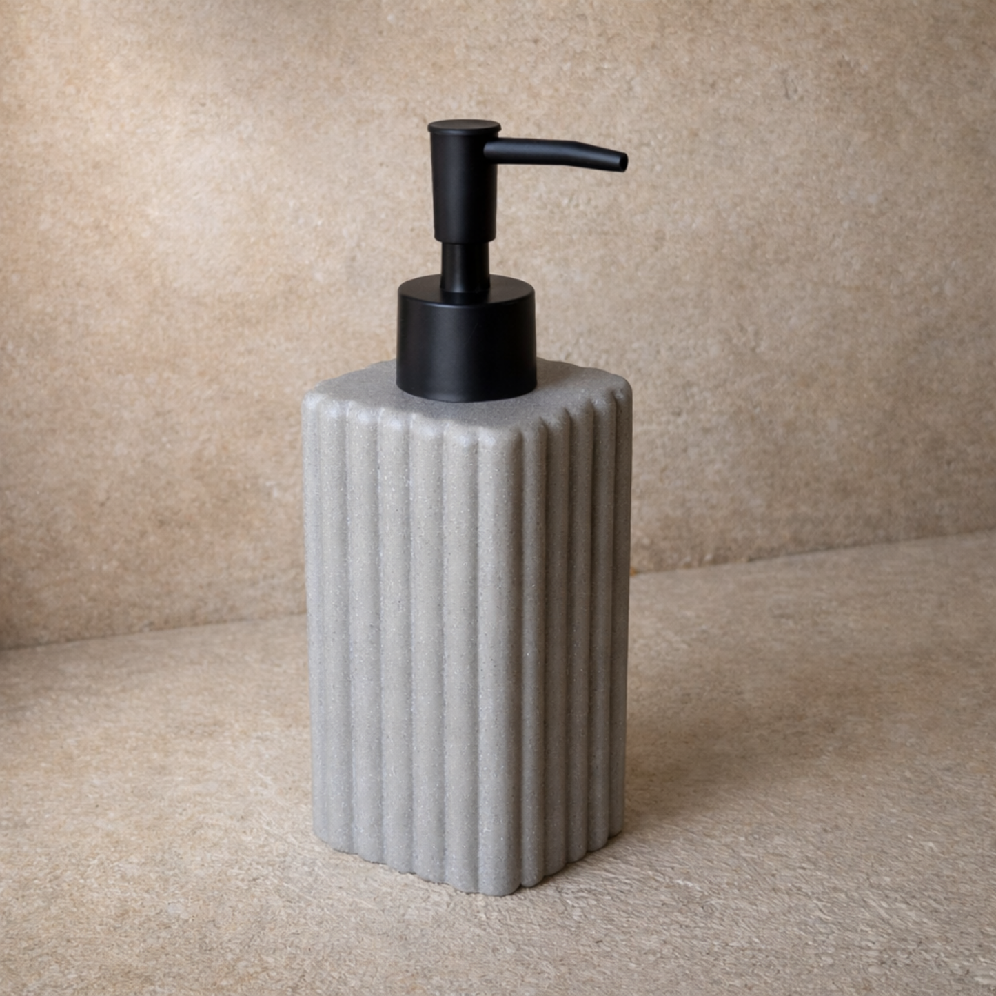 Line Porselen Sıvı Sabunluk Bej KOD:1446A