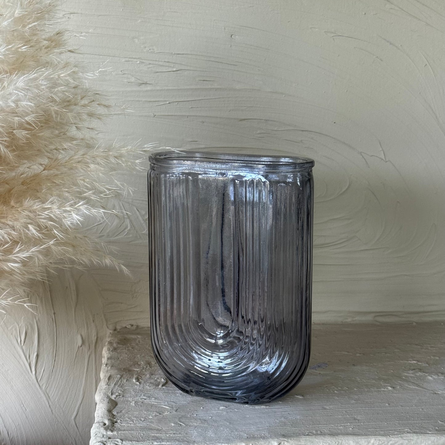 İKAE Gökkuşağı Cam Vazo 20 cm KOD:5092