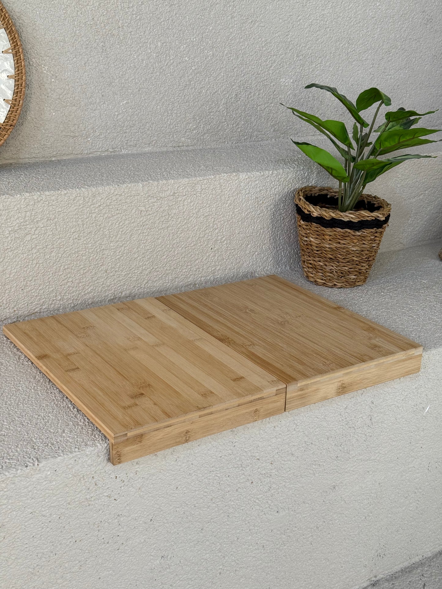 1 Alana 1 Bedava Bambu Tezgah Üstü Kesim Panosu KOD:95465
