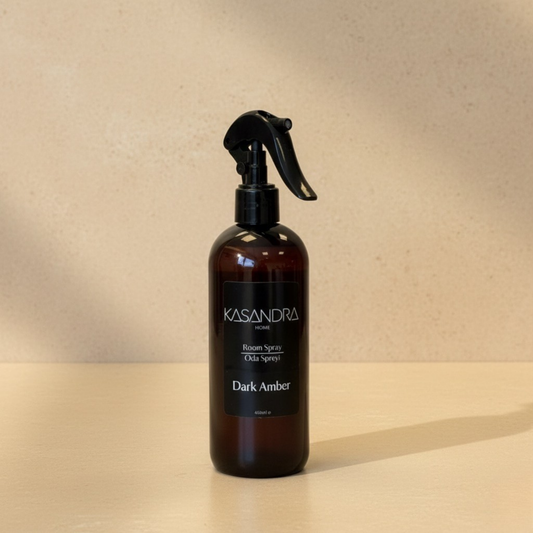 Kasandra Home Dark Amber Oda Sprey 400 ML (SİYAH)