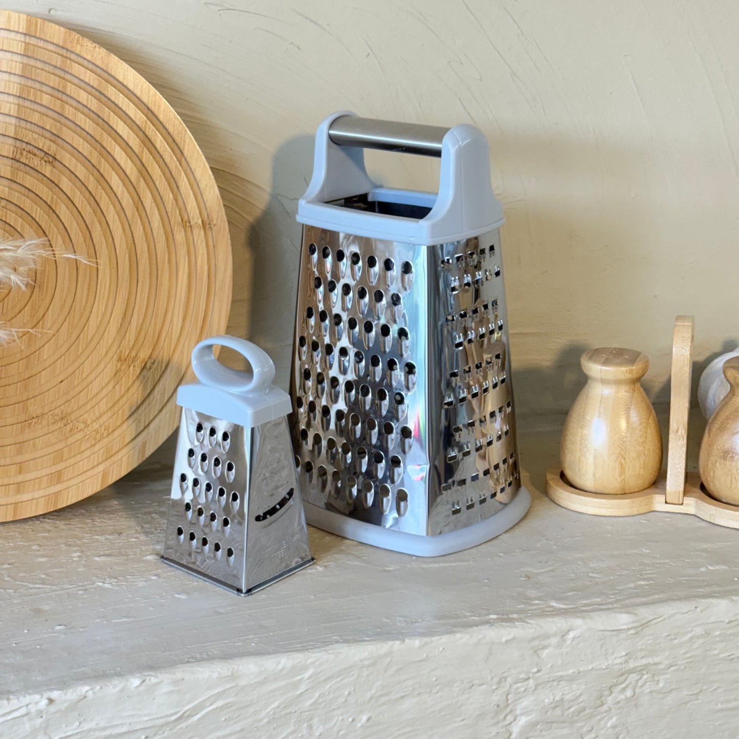 Lalezar İki Boy Rende Kaydırmaz Taban Gri KOD:8025