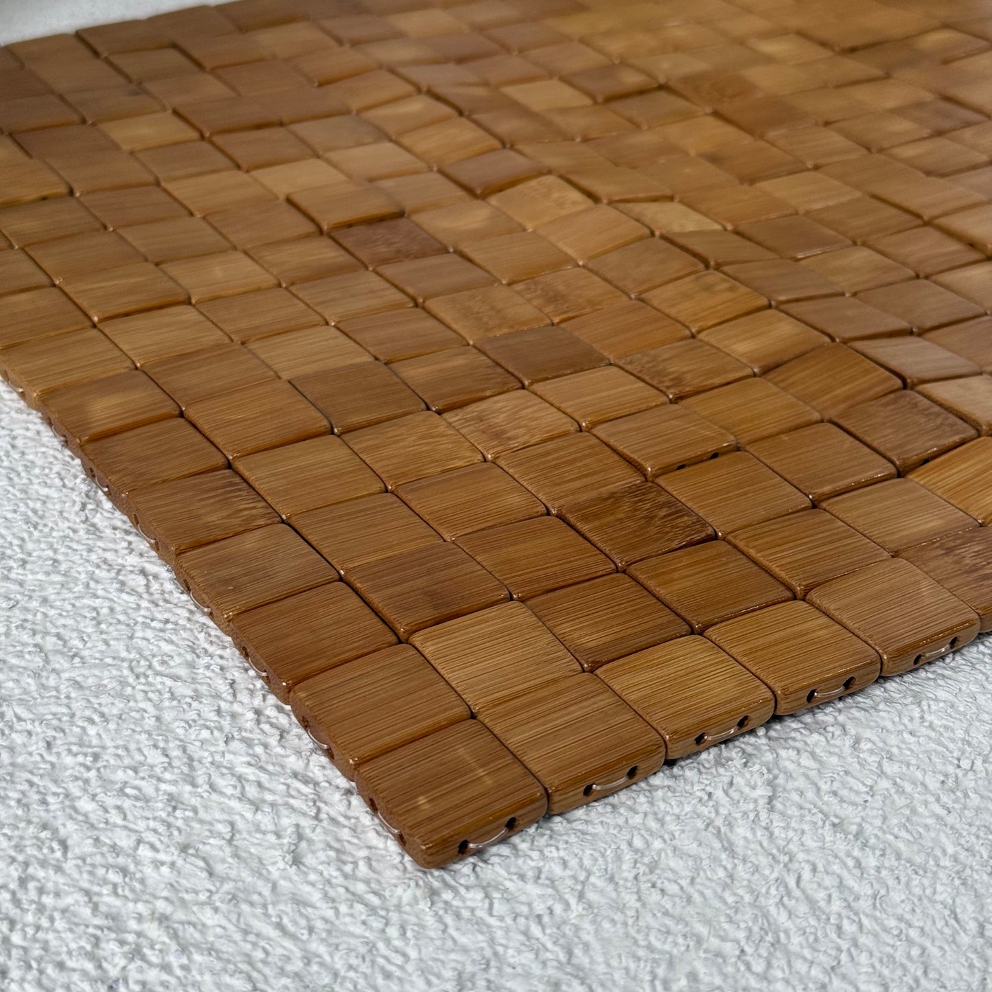 Maperlla Bambu Banyo Paspas Kaydırmaz Taban 60x41 cm KOD:110036