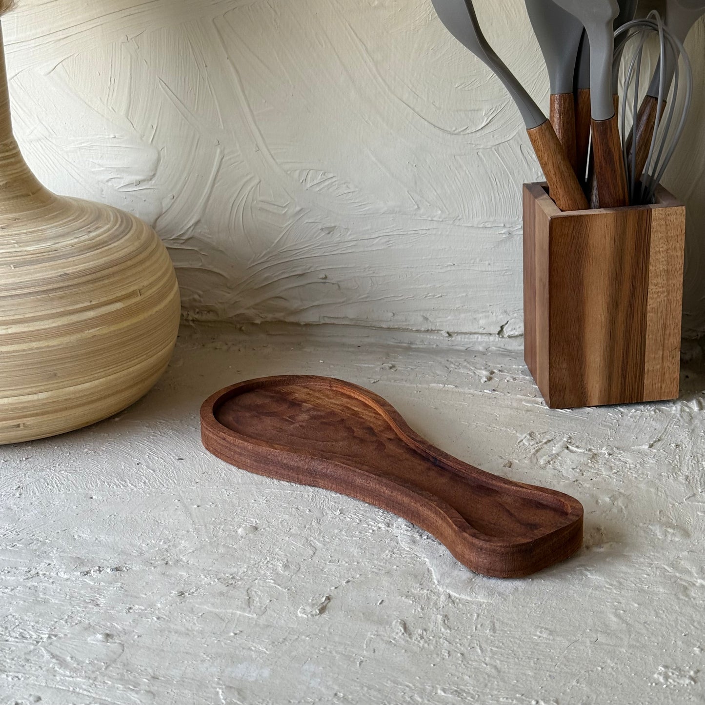 Evanev Ahşap Kaşıklık 28 cm