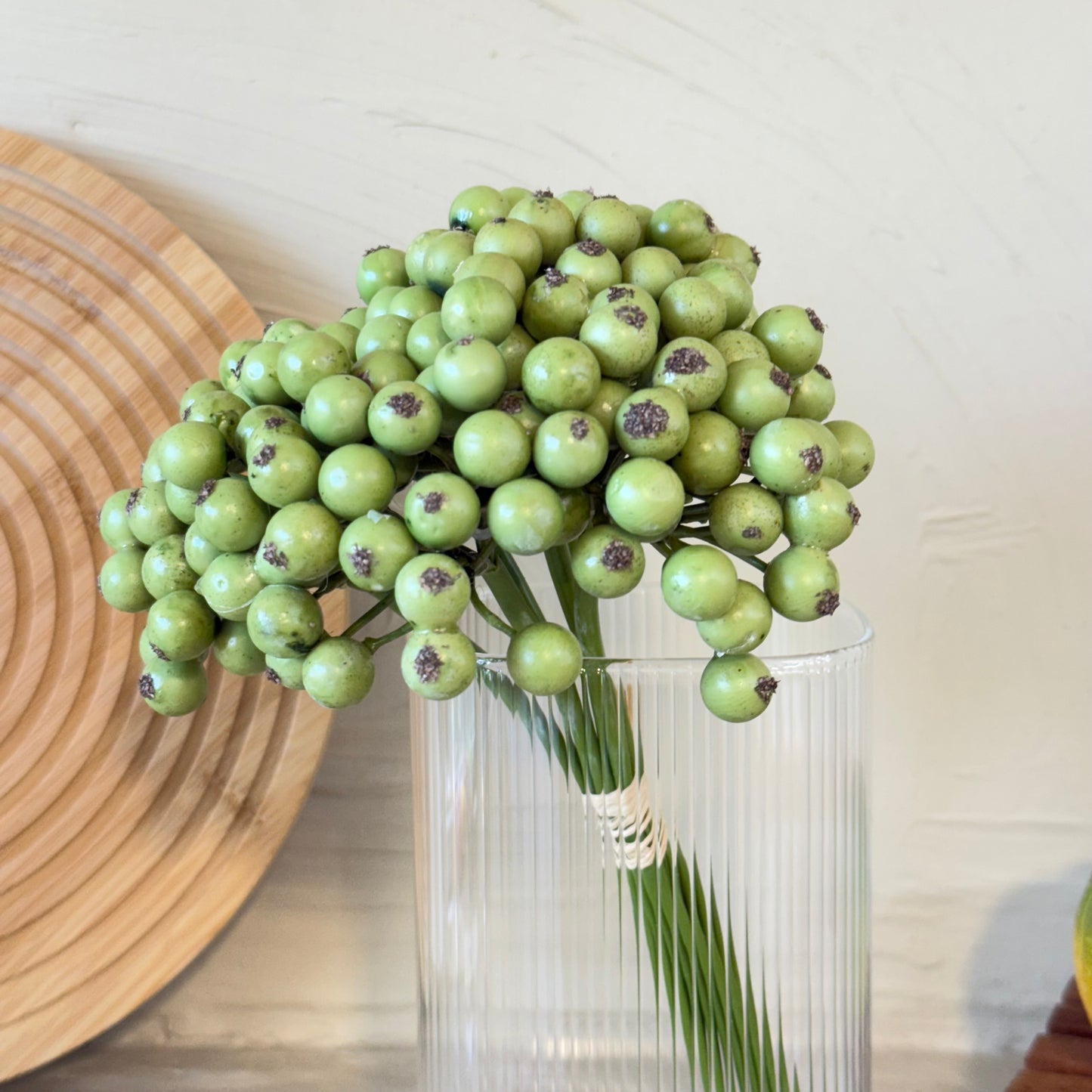 Kokina Yapay Yılbaşı Çiçeği Buket Yeşil 25 cm