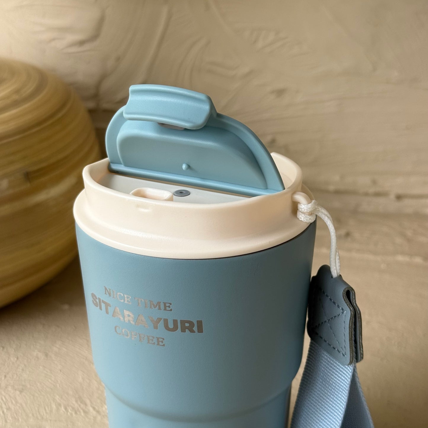 Sitarayuri Termos Bardağı Mavi 360 ml