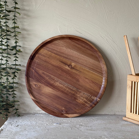 Milanny Akasya Ağacı Büyük Boy Pizza-Sunum Tabağı 30 cm KOD:158