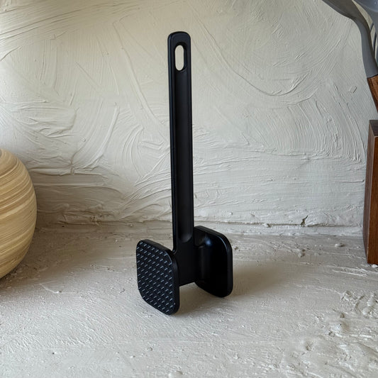 Vintage Çelik Et Dövecek Mat Siyah KOD:8611