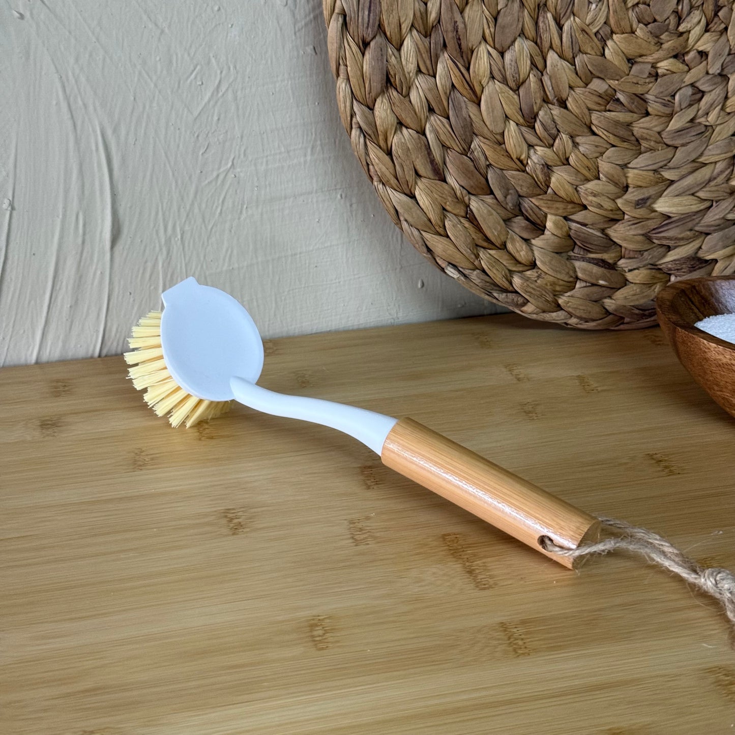 Vichy Bambu Saplı Bulaşık Fırçası KOD:6651