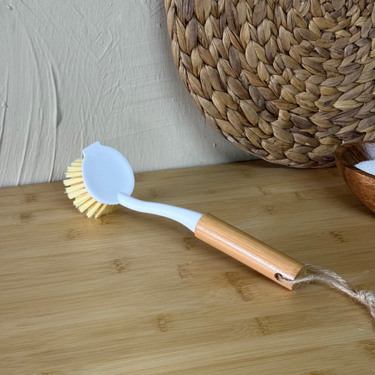 Vichy Bambu Saplı Bulaşık Fırçası KOD:6651