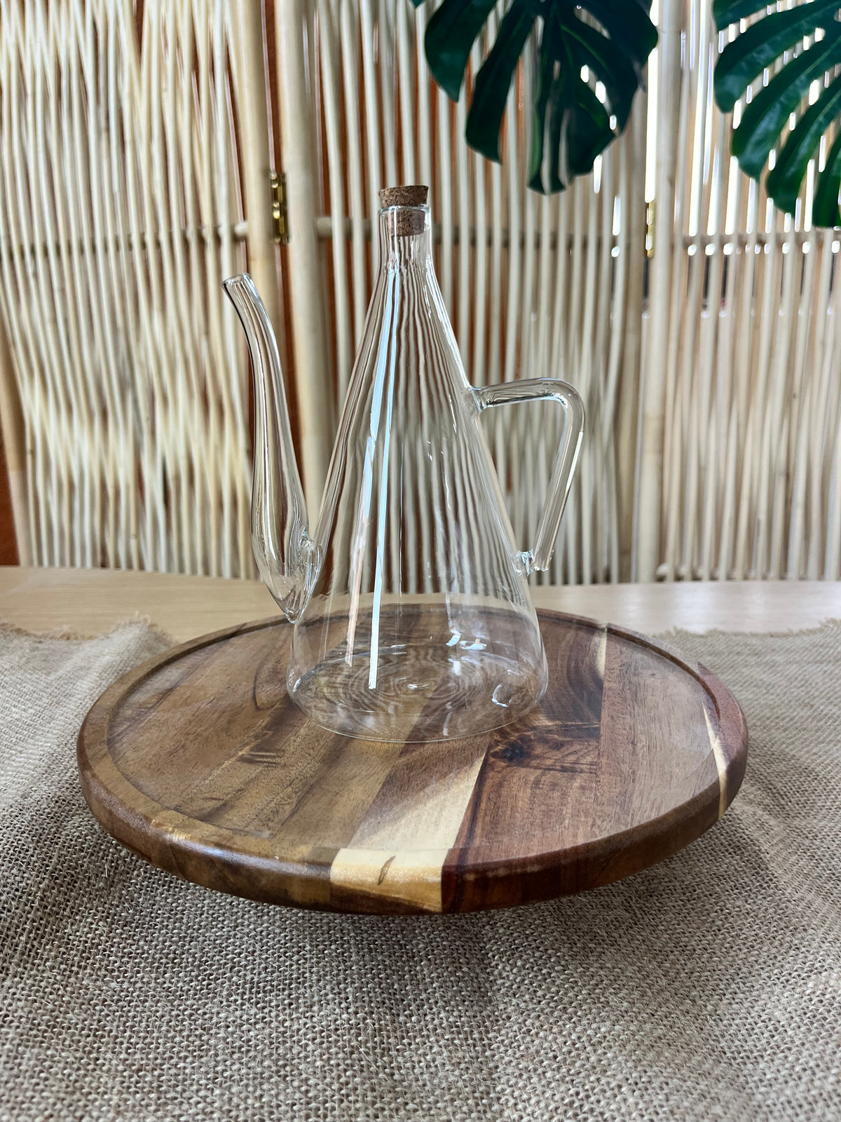 Akasya Tipalı Borosilikat Cam
Yağdanlık (500 ml) Tr-6518