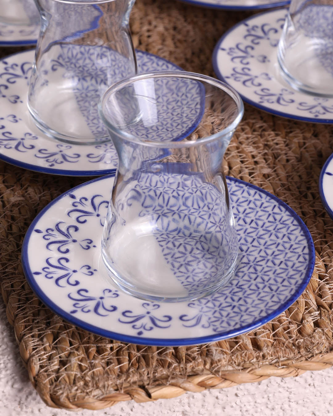 Pashally 6 lı Çay Bardağı Seti Kod:0977 (Kopya)