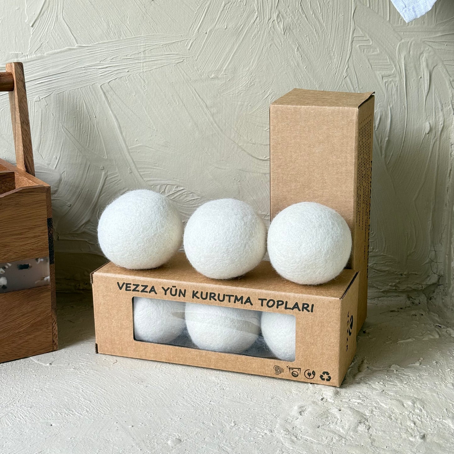 Kasandra Yün Kurutma Topu Seti 6 Adet