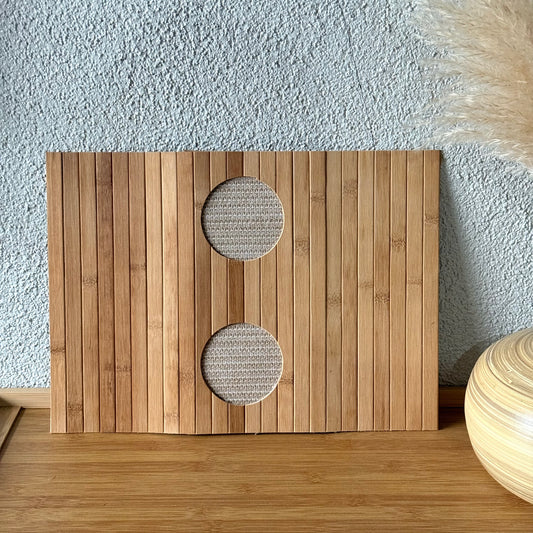 Svr Bambu Koltuk Kenar Matı 40x29 Cm