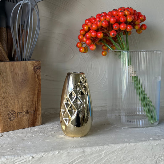 Evanev Mini Vazo Gold 11 cm